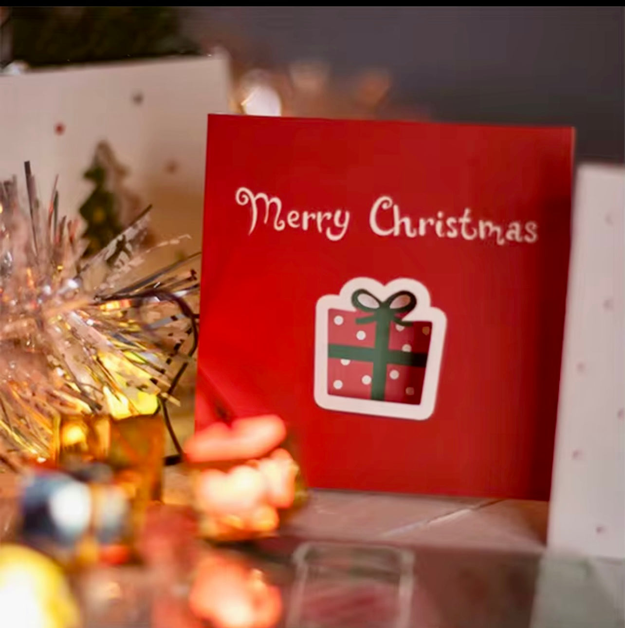 12-Pack Mini Christmas Greeting Cards