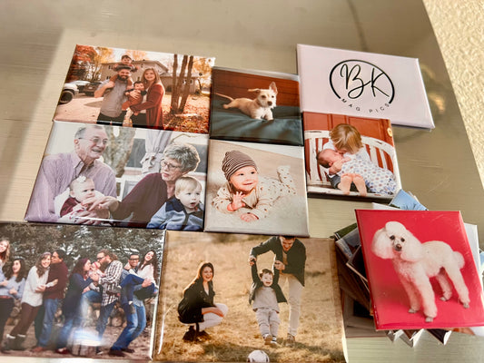 2.5*3.5 Inch (65*90mm) Rectangular Custom Photo Fridge Magnet (FREE gift wrapping + greeting card)